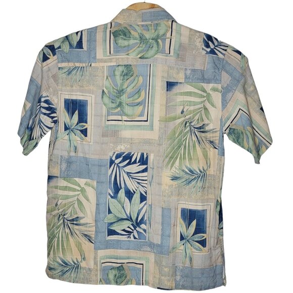 Tori Richard Medium‎ 100% Silk Multicolored Short Sleeve Hawaiian Button Shirt M - Picture 2 of 4